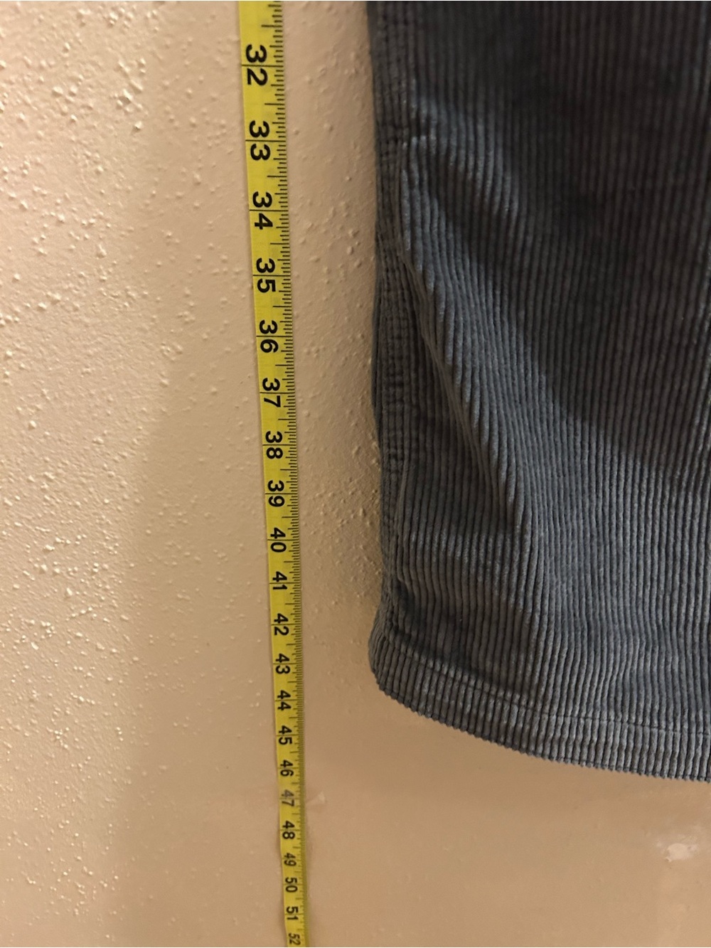 American Eagle Outfitters Gray Corduroy Overall Dress - Picture 3 of 7